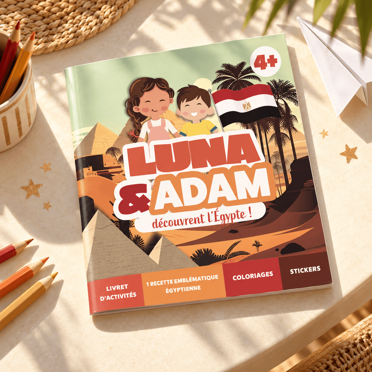 Luna et Adam découvrent Égypte